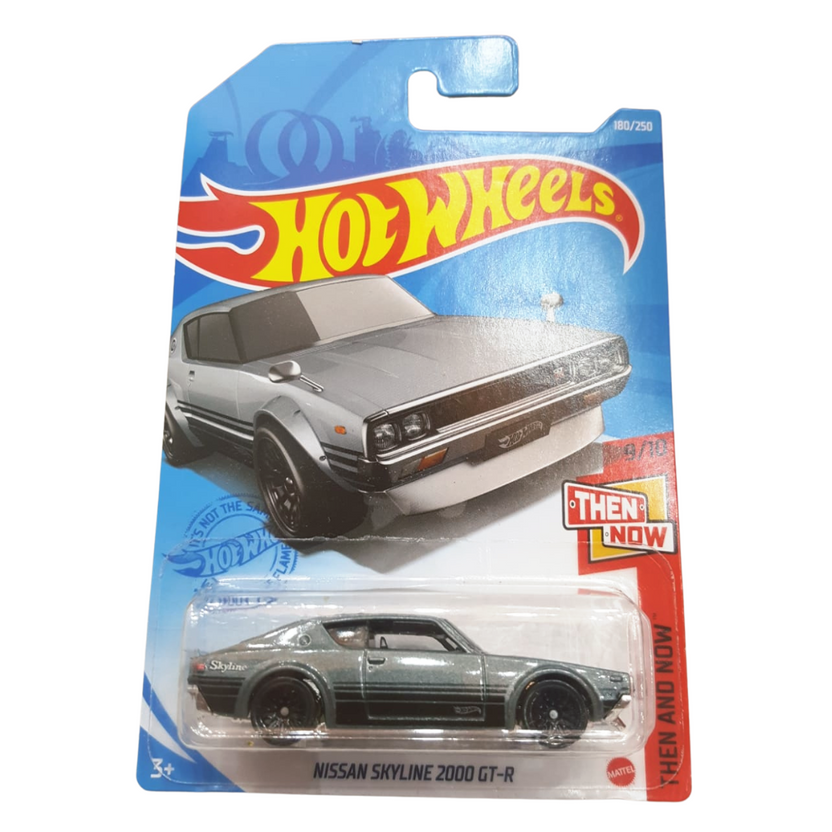 Hot Wheels Nissan Skyline 2000 GT-R (Kenmeri) grey Main image