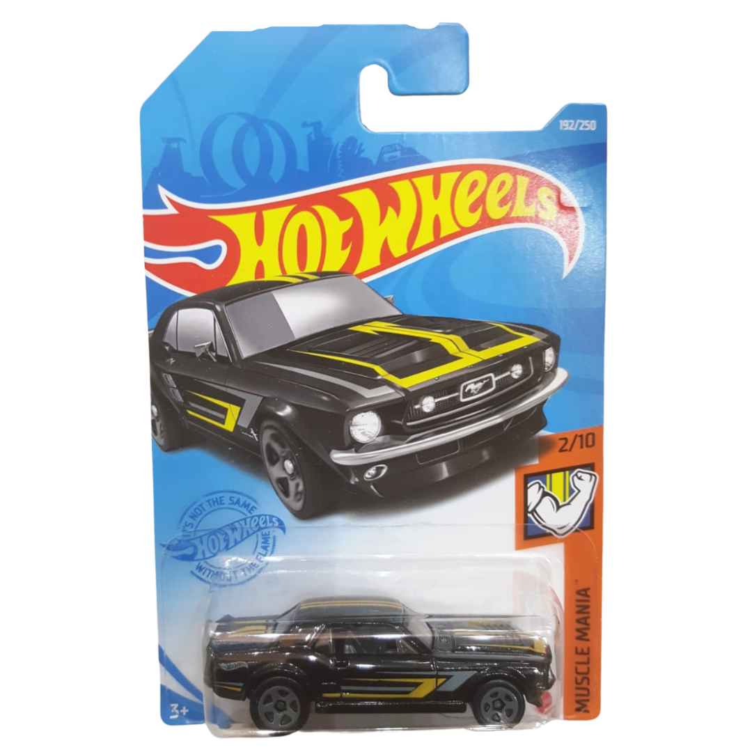 Hot Wheels Black 67 Ford Mustang Coupe 2022