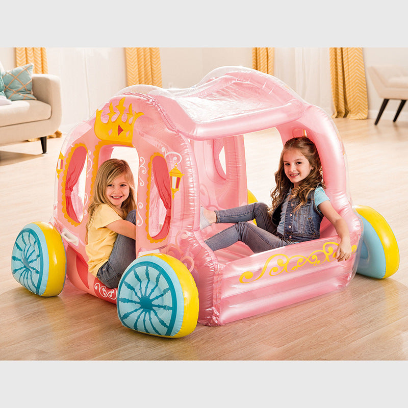 INTEX Inflatable Play Centre ( 57"x 53"x 40" ) Princess Carriage