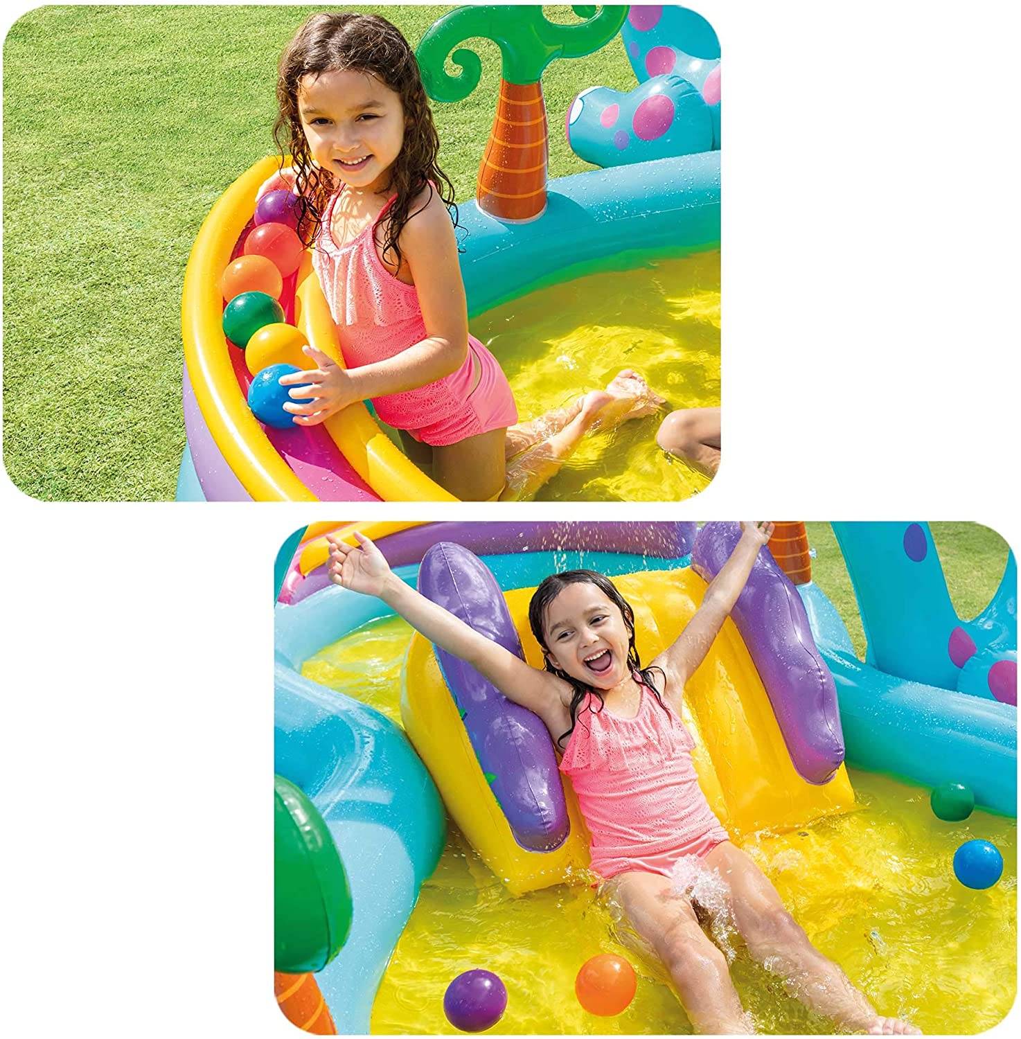 Intex Dinoland Play Center (9' 11" L x 7'6" W x 3' 8" H )