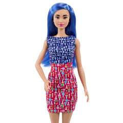 Barbie Scientist Doll (12 Inches), Blue Hair, Color Block Dress, Lab Coat & Flats, Microscope Accessor