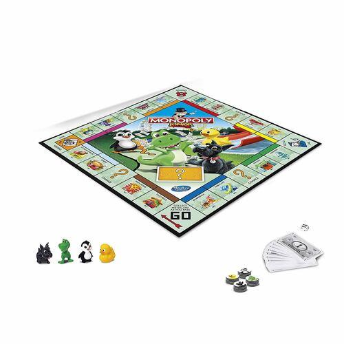 Monopoly Junior by Hasbro Gaming - My First Fast-Dealing Property Trading Game for Kids Ages 5+ | Ideal for 2-4 Players