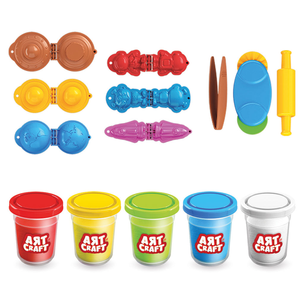 ART CRAFT Amazing Space Play Dough Set Secondary image