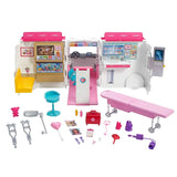 Barbie Emergency Vehicle Transforms Into Care Clinic With 20+ Pieces
