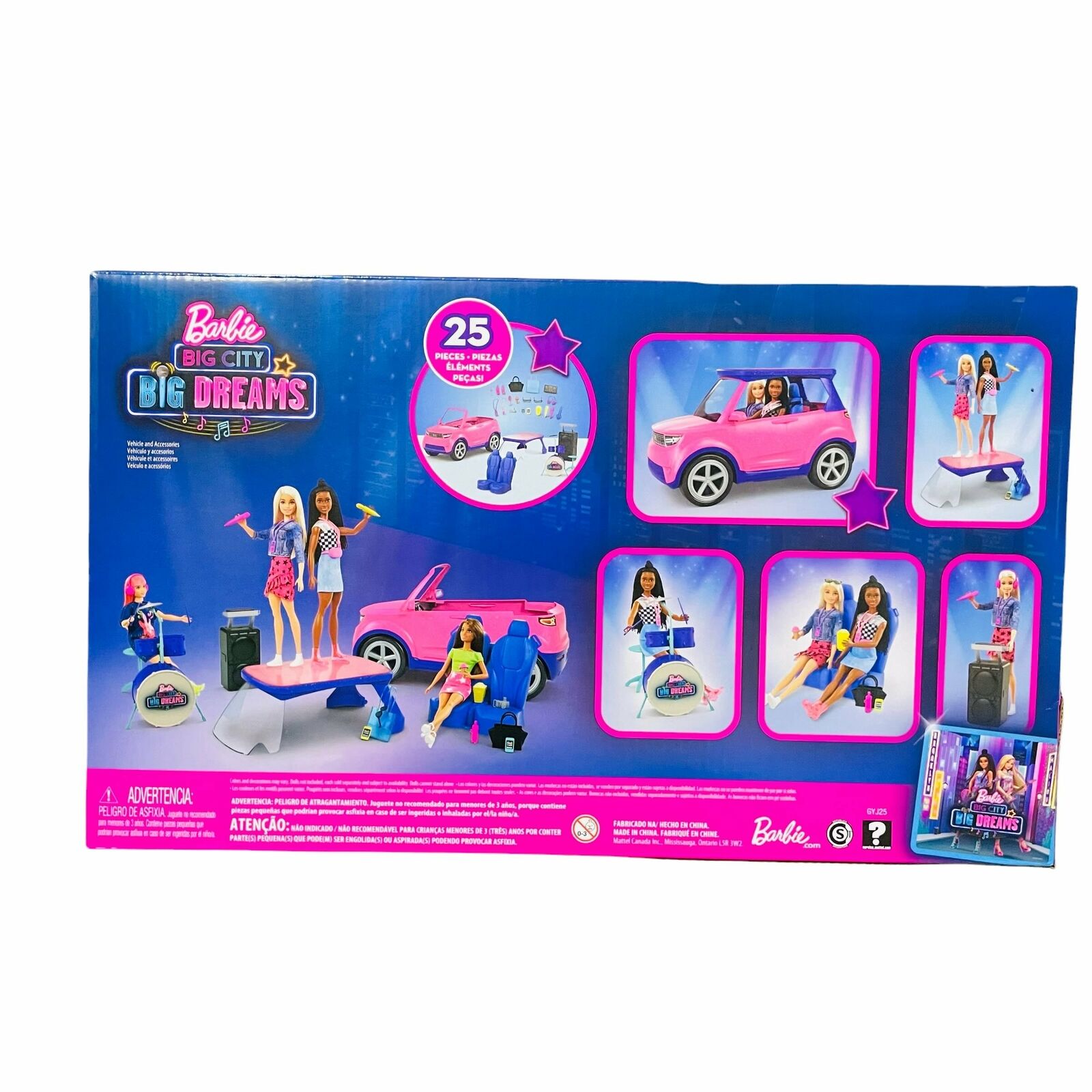 Barbie Big City Big Dreams Transforming Vehicle