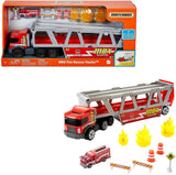 Matte Matchbox Fire Rescue Hauler