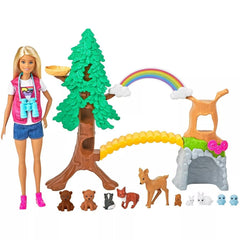 Barbie Careers Wilderness Guide Interactive Playset Doll Toy New
