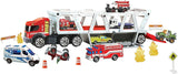 Matte Matchbox Fire Rescue Hauler