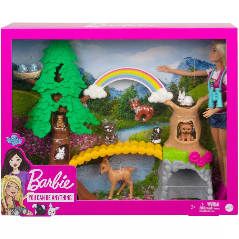 Barbie Careers Wilderness Guide Interactive Playset Doll Toy New Main image