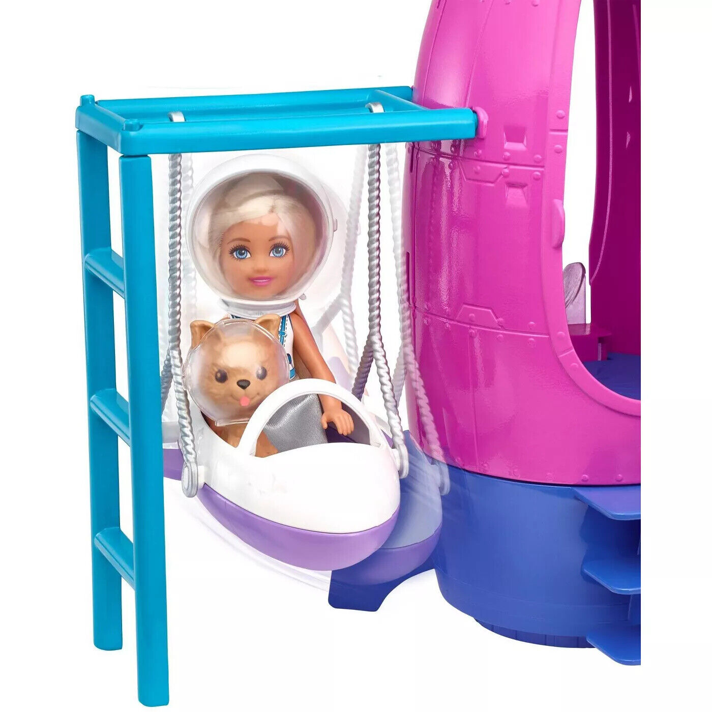 Barbie Chelsea & Puppy Space Discovery Playset with Rocket Ship Playset