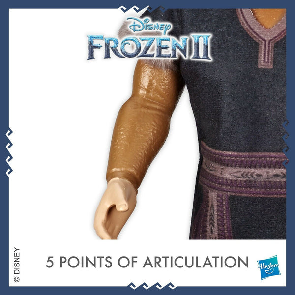 NEW Disney Frozen II 2 Kristoff Action Figure Posable 12" Doll Hasbro Fast