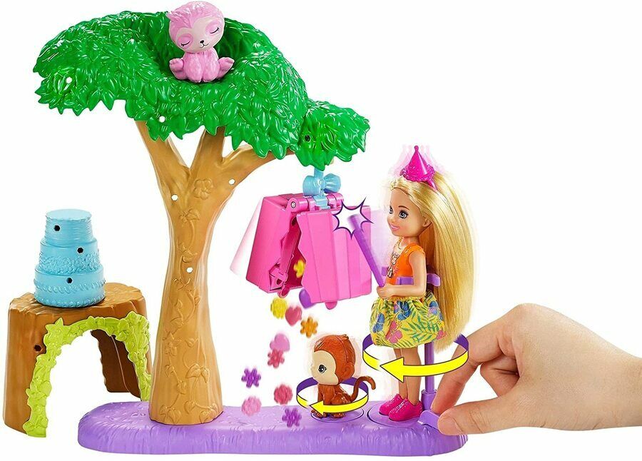 Barbie and Chelsea The Lost Birthday Party Fun Playset with Doll