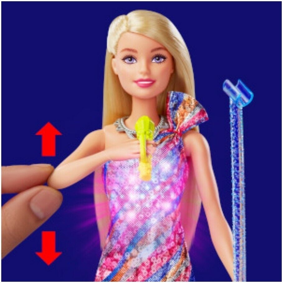 Barbie Malibu Roberts Light-Up Barbie - Big City, Big Dreams Musical Doll with Glowing Features for Kids Secondary image