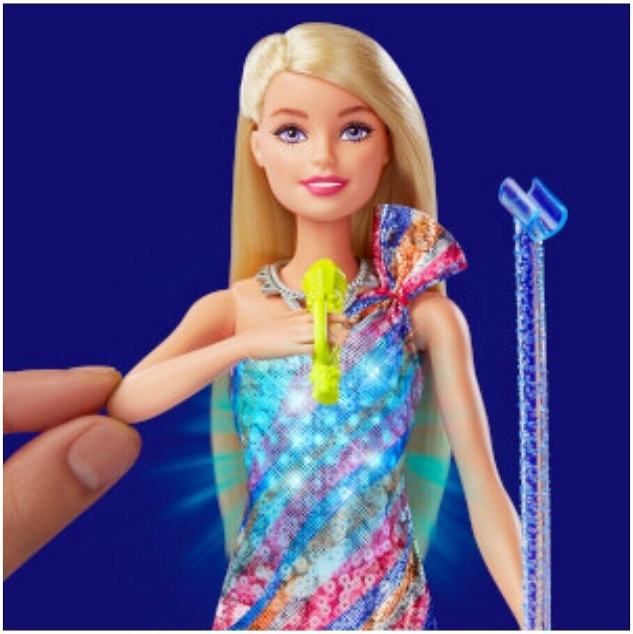 Barbie Malibu Roberts Light-Up Barbie - Big City, Big Dreams Musical Doll with Glowing Features for Kids
