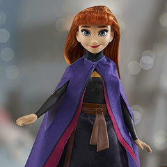 Disney's Frozen 2 Anna's Queen Transformation Fashion Doll with 2 Outfits and 2