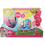 Barbie Travel Helicopter Toy Set FWY29