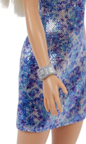 Barbie Glitz Doll With Blue Dress