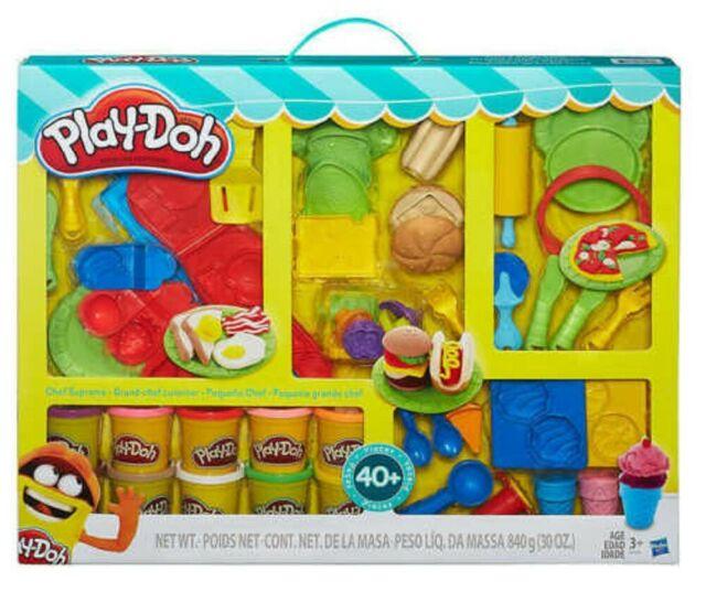 Play-Doh Chef Supreme Set Kids Kitchen Cooking Toy (40-Piece) - One Shop The Toy Store