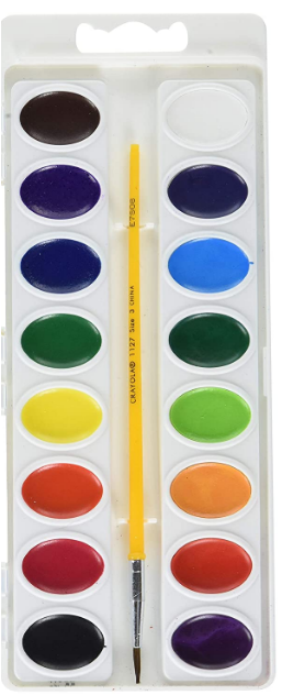 Shop Crayola Washable Watercolors, 16 Count