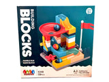 BUILDING BLOCKS MARBLE RUN SLIDE-5358