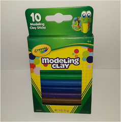 Crayola Modeling Clay 10 Sticks Multicolored Craft Set