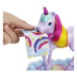 Mattel Dreamtopia Unicorn Pet Playset With Barbie Princess Doll