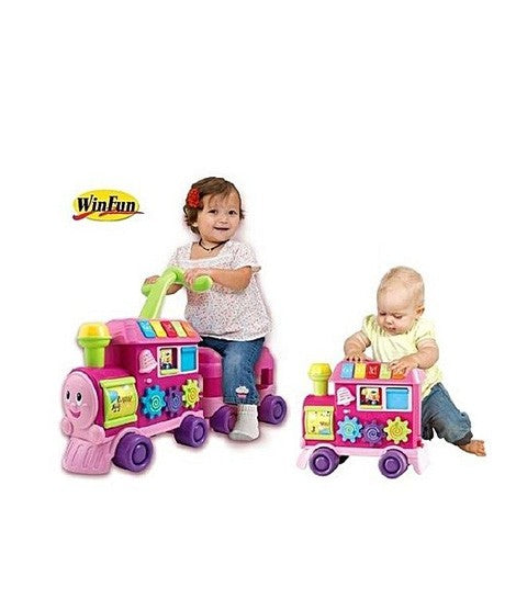 WIN FUN Walker Ride-on Learning Train-00803G